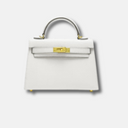 White l gold buckle